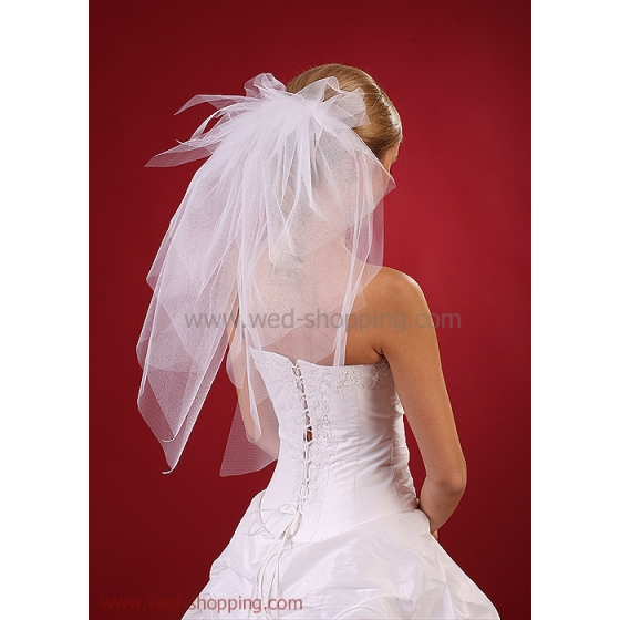 Schleier - hahn - tüll