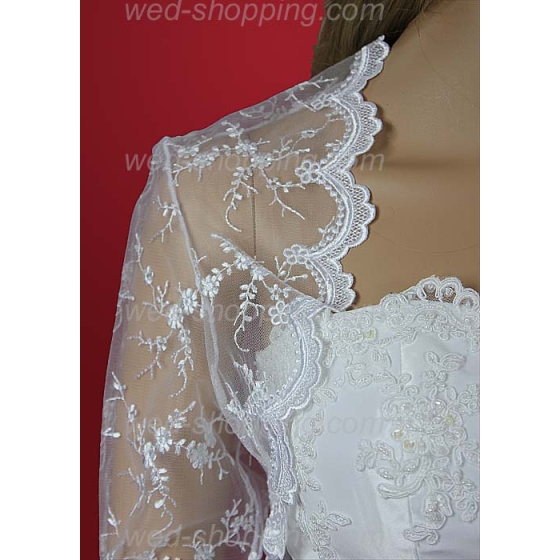 Besticktes Bolerojacke Spitze