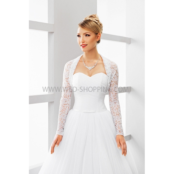 Stretch Spitze Brautbolero