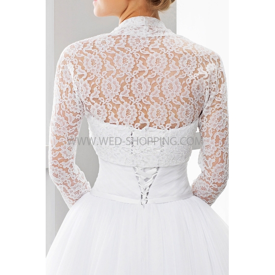 Stretch Spitze Brautbolero