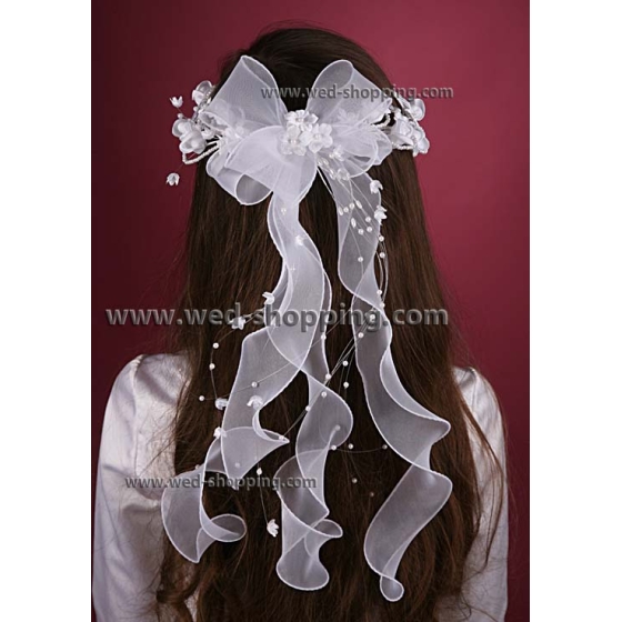 Haarschmuck mit Perlen