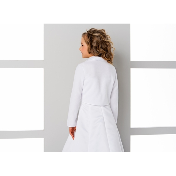 Warme Bolero Jacke aus Fleece für Erstkommunion